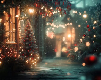 Christmas digital background, photoshop overlay, studio background, tv frame art digital