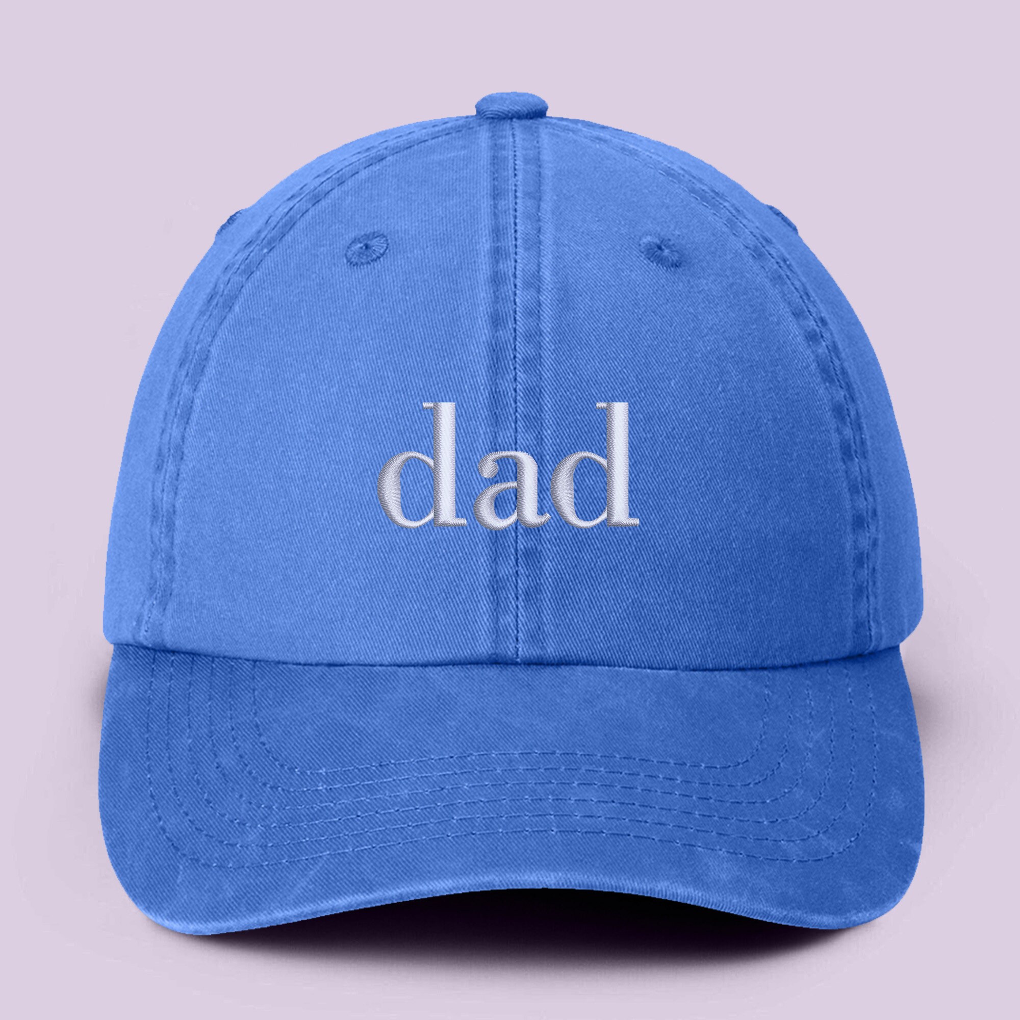 Embroidered Dad Hats, Vintage Father's Day Caps, Unisex Comfy Colors ...