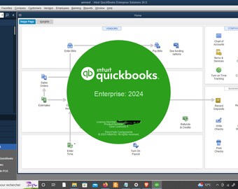 QuickBooks Enterprise Solutions 2024 v24.0 R3 (US) license 5 user