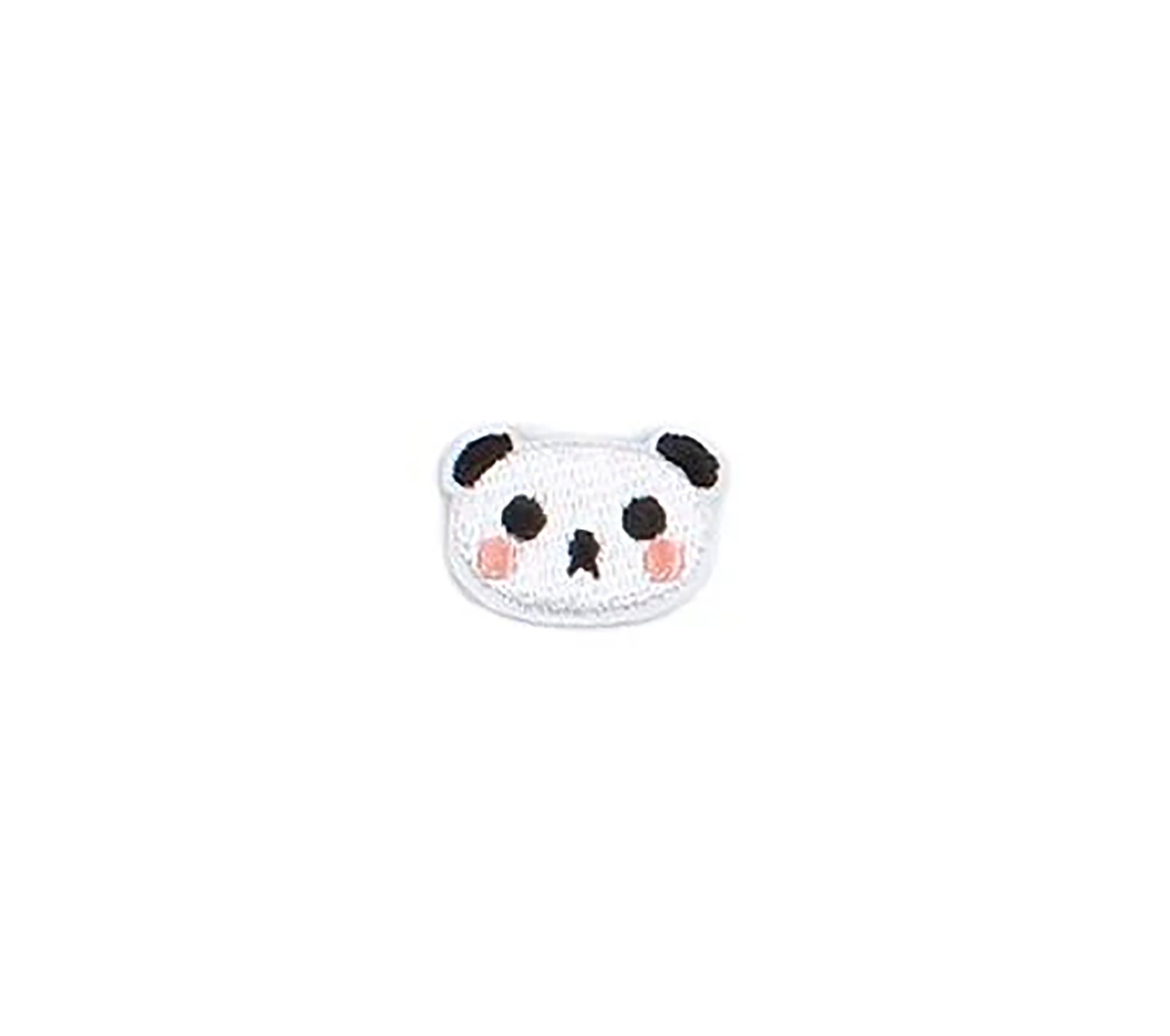 Tiny Panda Patch Mini Kawaii Panda Bear Head Miniature Animal Iron-on ...