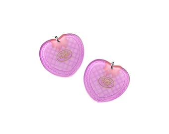 Charm de poche pour poupée | Pendentif acrylique mini-jeu Polly, 1 pièce pastel | Ado des années 80 des années 80 et 90, nostalgie, boucle d'oreille, collier, bracelet, bijoux à bricoler soi-même