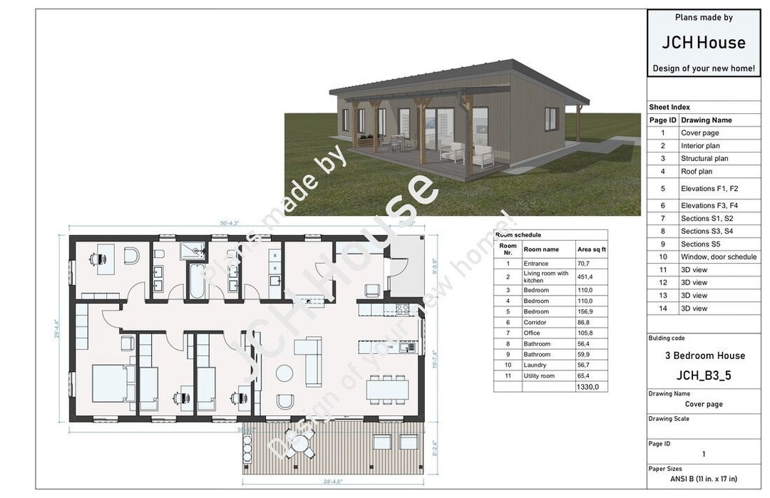 house-plan-3-bedroom-modern-house-plans-blueprint-house-drawing-floor
