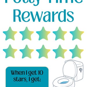 Potty Training Reward Chart