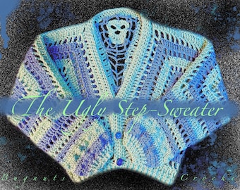 Suéter feo para hermanastros: cárdigan de crochet (patrón PDF)