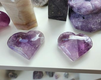 Corazón de amatista
