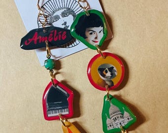 YOUR Favorite Movie! -- dangle charm earrings or brooch