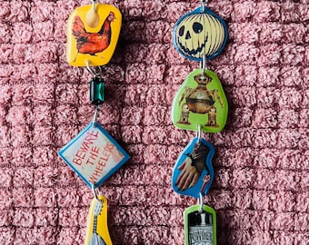 Return to Oz - Boucles d'oreilles pendantes à breloques