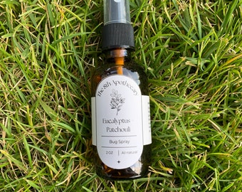Eucalyptus Patchouli Bug Spray (Deet free)