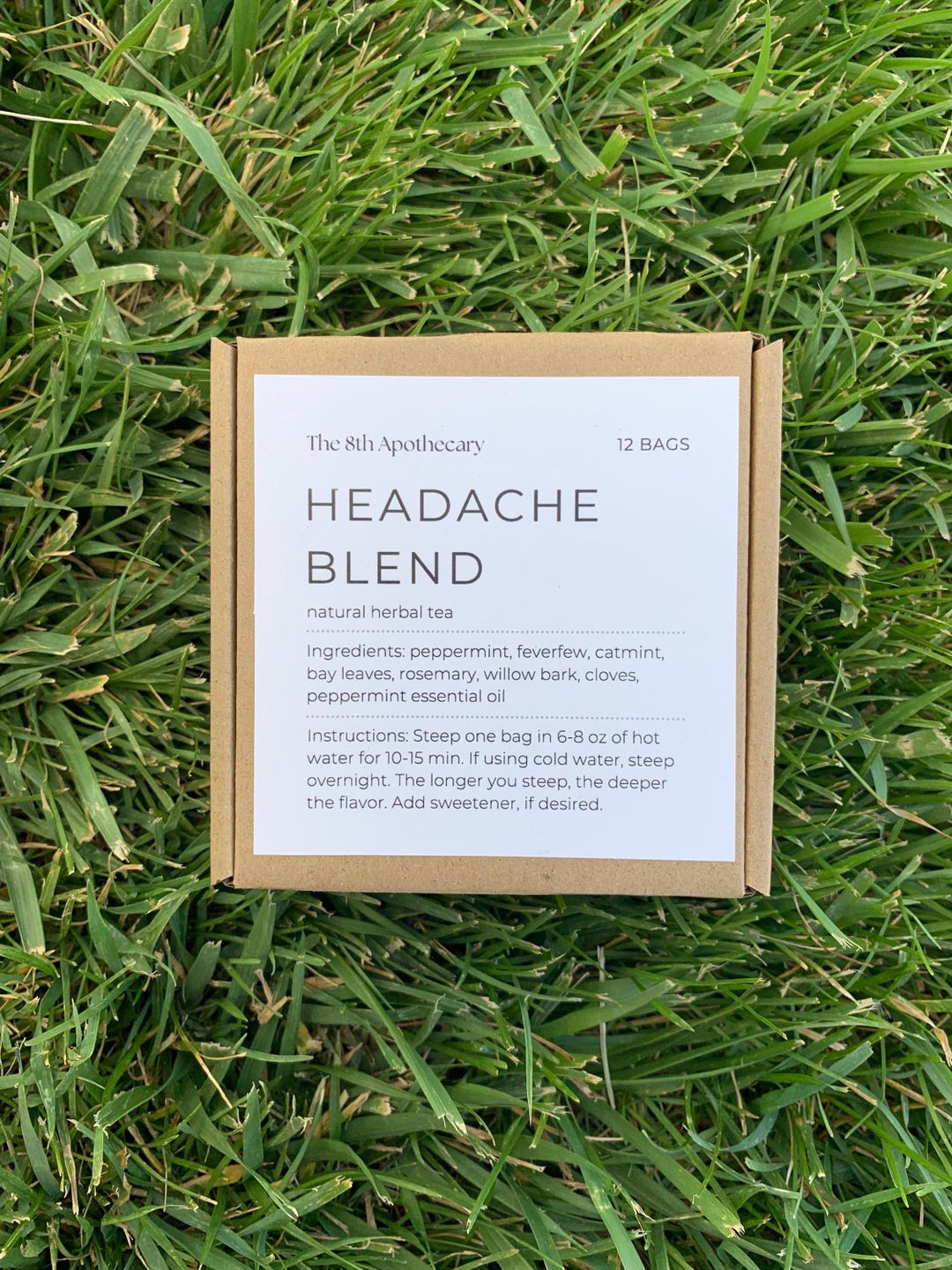 Headache Blend Herbal Tea - Etsy