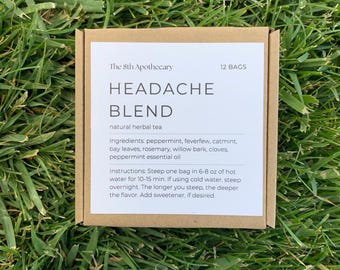 Headache Blend Herbal Tea