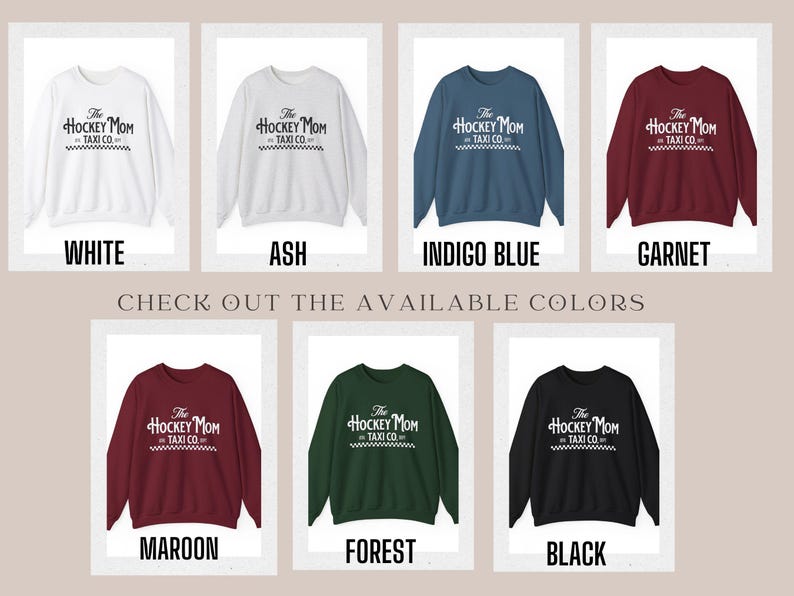 Hockey Mama Sweatshirt, Mom Definition Shirt, Rinkside Social Club, Mom Taxi Apparel, Funny Hockey Mom Gift, Ice Hockey Gift Idea