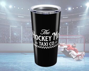 Bicchiere da 20 once con scritta "Mamma dell'hockey divertente": Rinkside Social Club