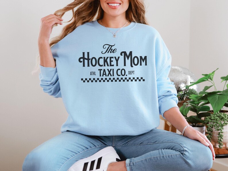 Hockey Mama Sweatshirt, Mom Definition Shirt, Rinkside Social Club, Mom Taxi Apparel, Funny Hockey Mom Gift, Ice Hockey Gift Idea