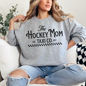 Hockey Mama Sweatshirt, Mom Definition Shirt, Rinkside Social Club, Mom Taxi Apparel, Funny Hockey Mom Gift, Ice Hockey Gift Idea