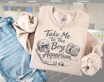Take Me To The Boy Aquarium - Women's Graphic Sweatshirt