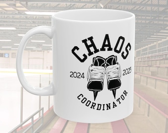 Chaos Coordinator Hockey Mug - Team Mom/Dad Gift