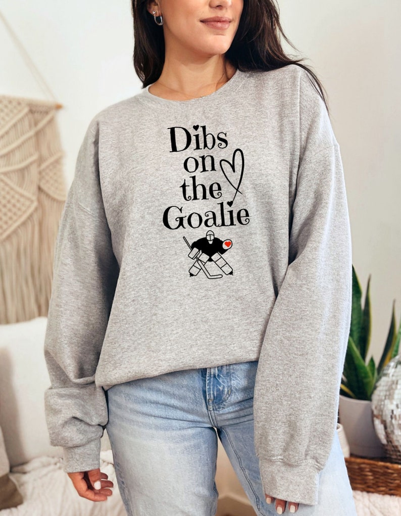 goalie sweatshirt gray