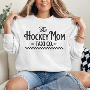 Hockey Mama Sweatshirt, Mom Definition Shirt, Rinkside Social Club, Mom Taxi Apparel, Funny Hockey Mom Gift, Ice Hockey Gift Idea