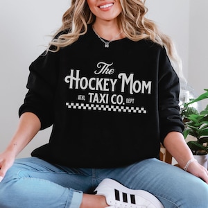 Hockey Mama Sweatshirt, Mom Definition Shirt, Rinkside Social Club, Mom Taxi Apparel, Funny Hockey Mom Gift, Ice Hockey Gift Idea