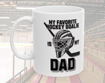 Hockey Goalie Dad Mug