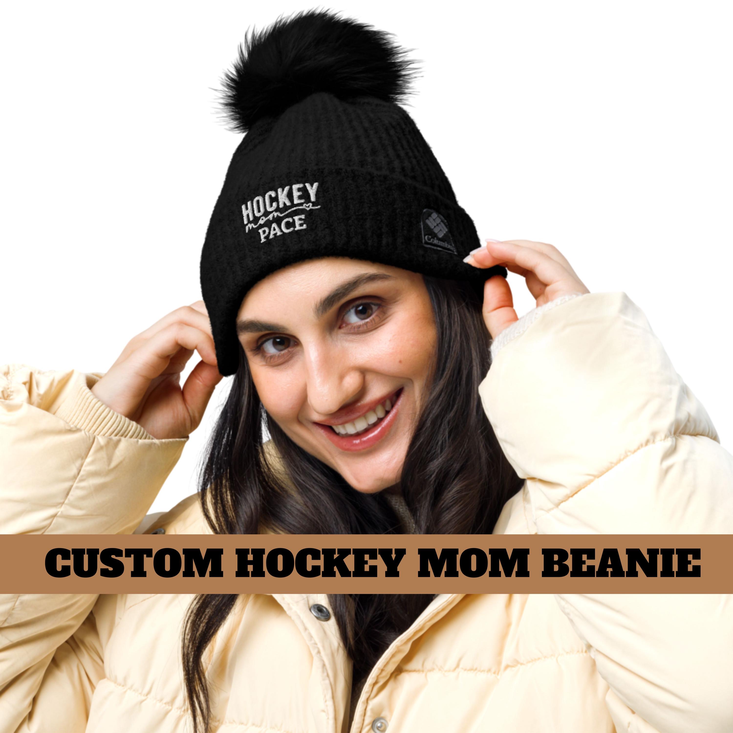 Hockey vibe Mom Beanie
