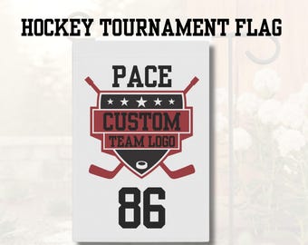 Hockey Banner Sport Banner Team Banner Wanddekoration Hockey Zimmer Dekor Hotelzimmer Dekor Hockey Turnier Banner Eishockey Turnier Flagge