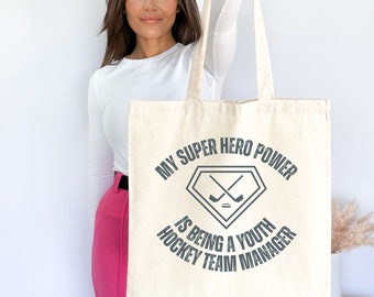 Personalisierte Hockey Mom Tragetasche: Team Fun Geschenk