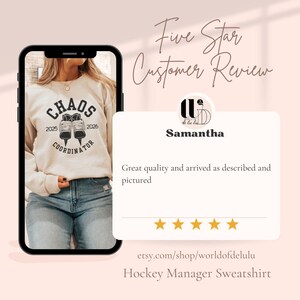 Dibs on The Goalie Sweatshirt Hockey Goalie Wife Sweatshirt Gift Idea Goalie Girlfriend Hockey Sweatshirt Game Day Sweatshirt Gift Idea image 11