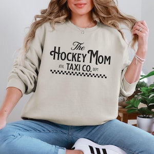 Hockey Mama Sweatshirt, Mom Definition Shirt, Rinkside Social Club, Mom Taxi Apparel, Funny Hockey Mom Gift, Ice Hockey Gift Idea