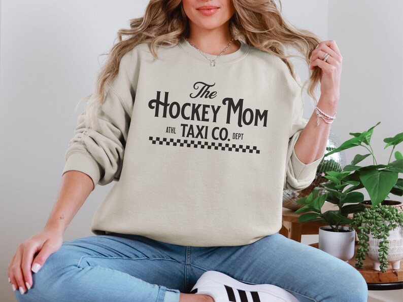 Hockey Mama Sweatshirt, Mom Definition Shirt, Rinkside Social Club, Mom Taxi Apparel, Funny Hockey Mom Gift, Ice Hockey Gift Idea