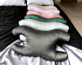 Premium Silk-Satin Pillowcase for Anti-Wrinkle Beauty Pillow IPillowYou- Luxurious Hair and Skin Care Bedding