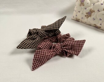 Bow Scrunchie - Floral Scrunchie - Hair Scrunchie - Gingham Scrunchie - Knot Scrunchie - Hair tie - Gift for Her - Handmade