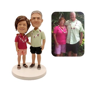 Personalized Custom Parent Bobblehead,Custom Dad Bobblehead,Birthday Gifts for Him,Father&#39;s Day Gifts,Anniversary Christmas Gifts,5-9 inches