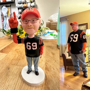Custom bobbleheads,personalised bobbleheads as birthday gifts,father gifts,grandpa 3D sculptures, best anniversary souvenirs,christmas gifts