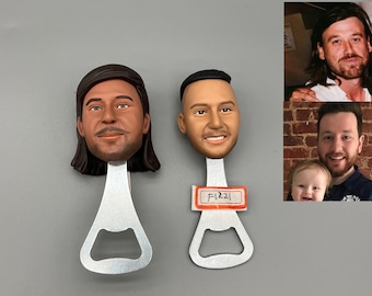Customized bottle opener, gift for best man, personalized Christmas gift, birthday gift, gift for him, gift for father