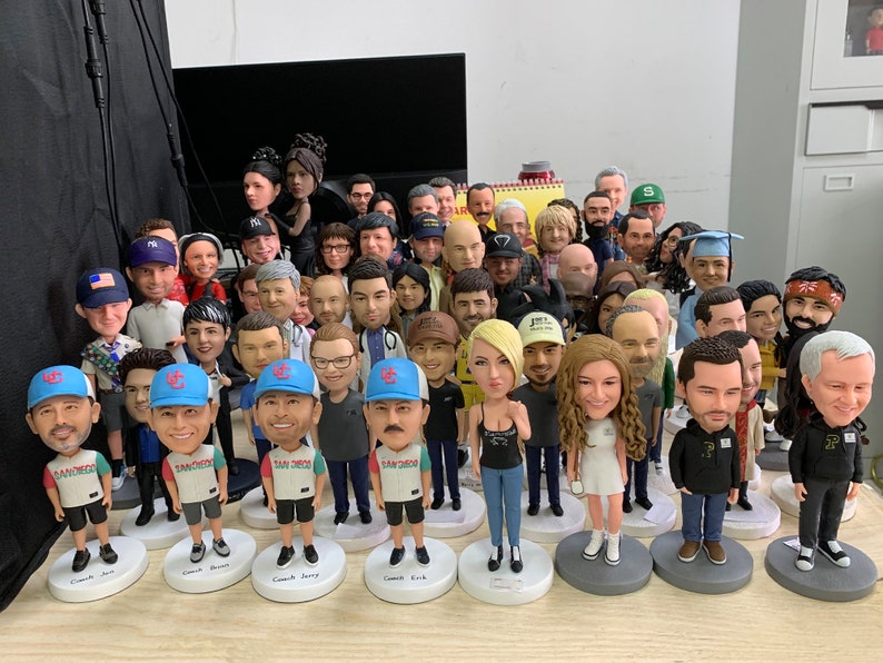 Corporate Team Bobbleheads - Business Group Gift Set main image 1