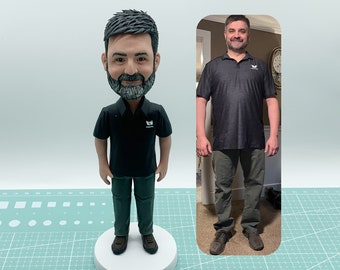 Personalised custom bobbleheads,custom dad bobbleheads,grandpa 3D statues,birthday gifts,anniversary souvenirs,Christmas gifts,father gifts.