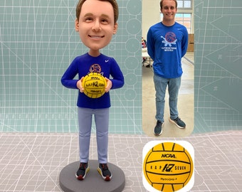 Custom sportsman bobbleheads,volleyball sportsman bobbleheads,custom personalized group bobbleheads,bobblehead birthday gifts,memorial gifts