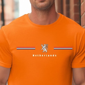 Netherlands Shirt, Holland Shirt, Dutch Flag Shirt, Nederland Shirt, Dutch Lion Shirt, Dutch Pride Shirt, Dutch Heritage Shirt, Holland Tee