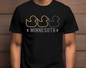 Duck Duck Gray Duck Shirt, Minnesota Shirt, Minnesota Lover Shirt, Minnesota Gift, Minnesota Souvenir, Minnesota Pride Shirt,  Minnesota Tee
