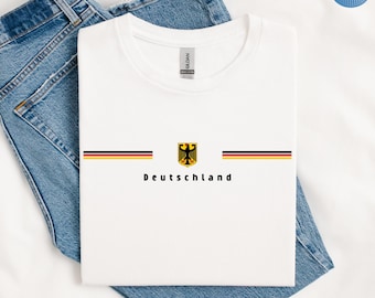 Germany Shirt, Deutschland Shirt, German Flag Shirt, German Coat of Arms Shirt, Germany Lover Gift, German Pride Shirt, German Heritage Tee