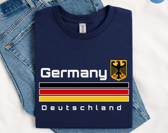 Germany Shirt, Deutschland Shirt, German Flag Tee, German Eagle Shirt, Germany Travel Shirt, German Pride Tee, Oktoberfest Shirt