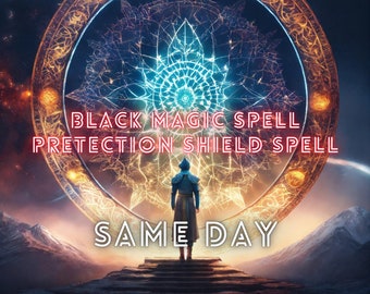 Black Magic Spell Self-Protection shield spell against , Shield against external influences, Protection Candle Magic | Powerful Protection