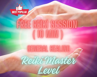 Sesión de Reiki gratuita (10 min) Curación de Reiki GRATUITA el mismo día: ¡transformación inmediata en 24 horas!