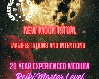 New Moon Ritual -Manifestations and Intentions - Ignite Your Desires: Full Moon Intentions Burning Ceremony | Manifest New Beginnings