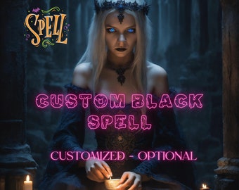 Customized Curses: Wizard Assists in Personalized Black Magic,  Spells, Black Magic, Hex, Curse, Evil Entities, Vudu, Shadow Energy