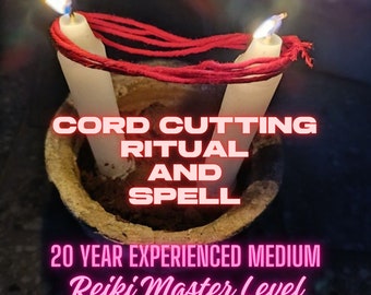 Cord Cutting and Banishment Ritual | Bad Energy Removal | Break Up Spell | Personalised Cord Cutting