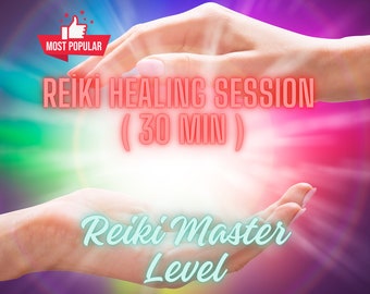 Reiki Healing Session (30 min) Same Day  - Immediate Transformation Within 24 Hours! | Spiritual Energy Session | Powerful Energy Healer