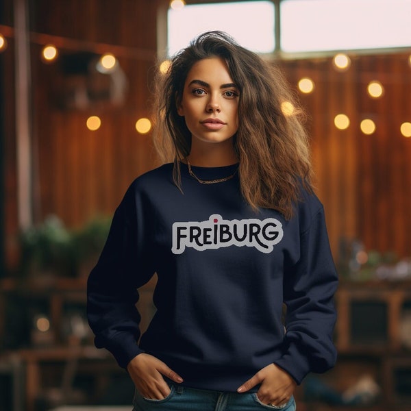 Freiburg im Breisgau Sweatshirt, Schwarzwald, Black forest HQ Stick, perfect christmas gift