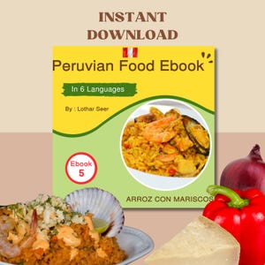 PDF Kochbuch 6 Sprachen,Einfache Rezepte,Rezeptbuch,Kochideen,Handgemacht Lebensmittel,Bio Essen,Handgemacht Kochen,Buch Essen